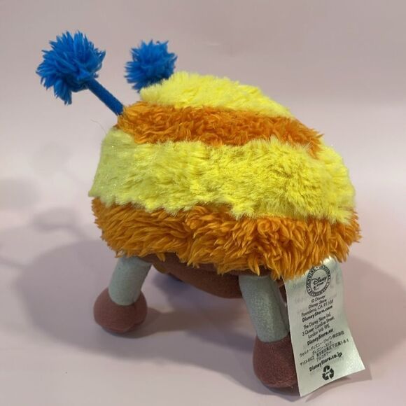 Disney Store Doc McStuffins Squibbles 6" Plush Yellow Orange Fuzzy Dog Stuffed - Picture 3 of 7